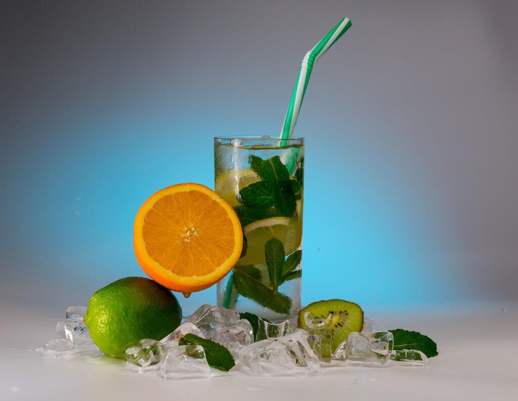fresh, citrus mint drink, cup-3173741.jpg